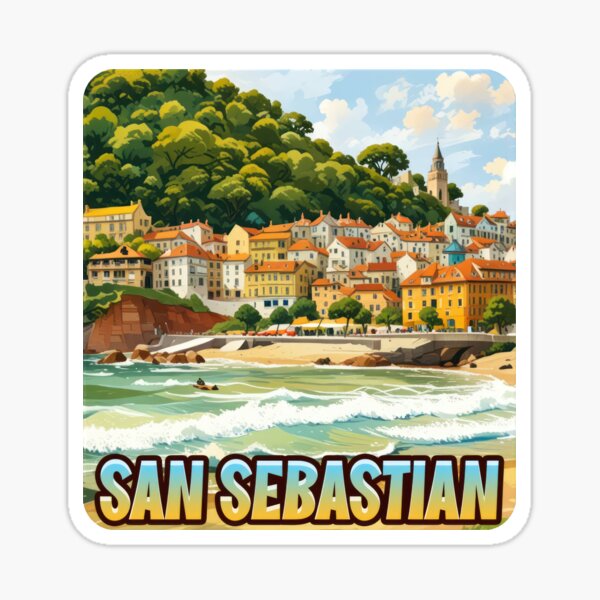 Vista previa del artículo con la obra «San Sebastián - España», diseñado y vendido por duke818.