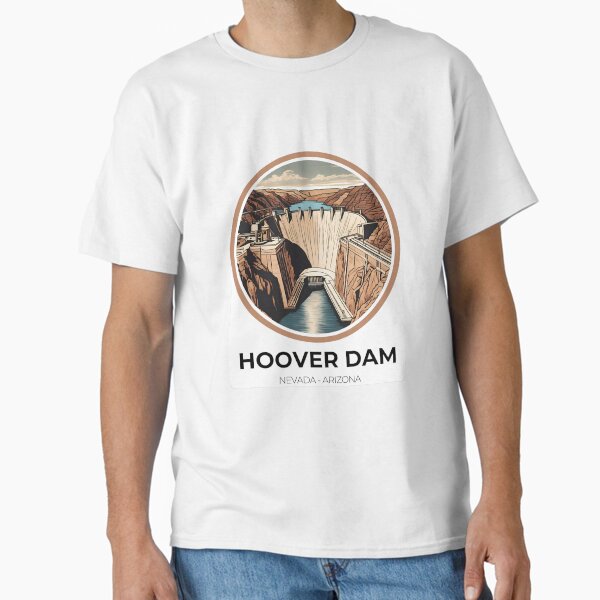Item preview, Hoover Dam Nevada Arizona designed and sold by LoveLabDesign.