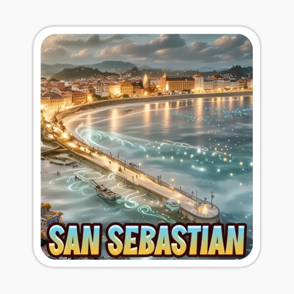 Vista previa del artículo con la obra «San Sebastián - España», diseñado y vendido por duke818.