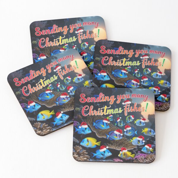 Item preview, Christmas Fishes! designed and sold by BrenBub.