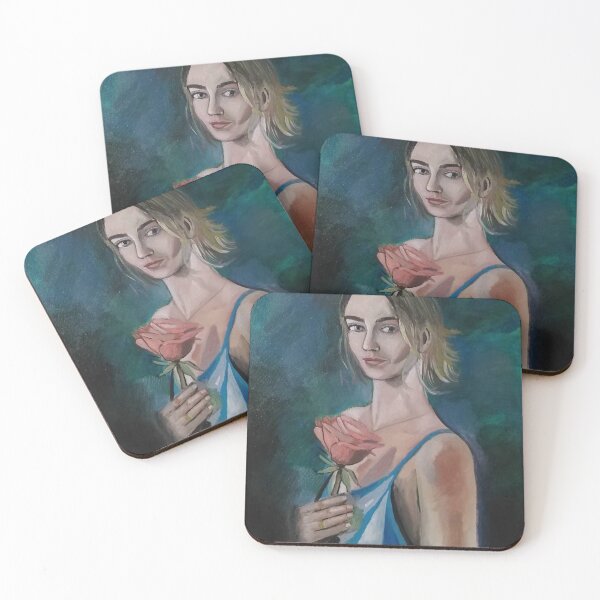 Item preview, Woman with rose designed and sold by Michał Ogiński.