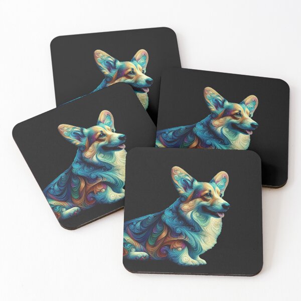 Item preview, Abstract Corgi 1 designed and sold by Comicalcreation.