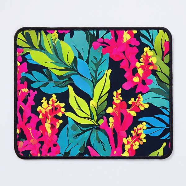 Item preview, A tropical-inspired snapdragon pattern designed and sold by Tchoice.