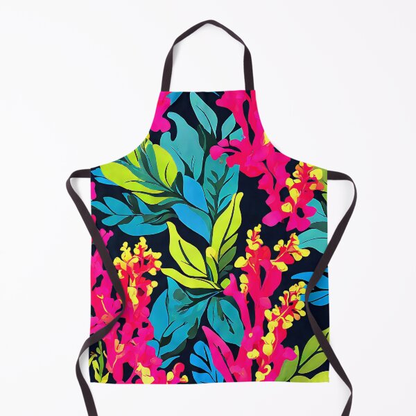 Item preview, A tropical-inspired snapdragon pattern designed and sold by Tchoice.