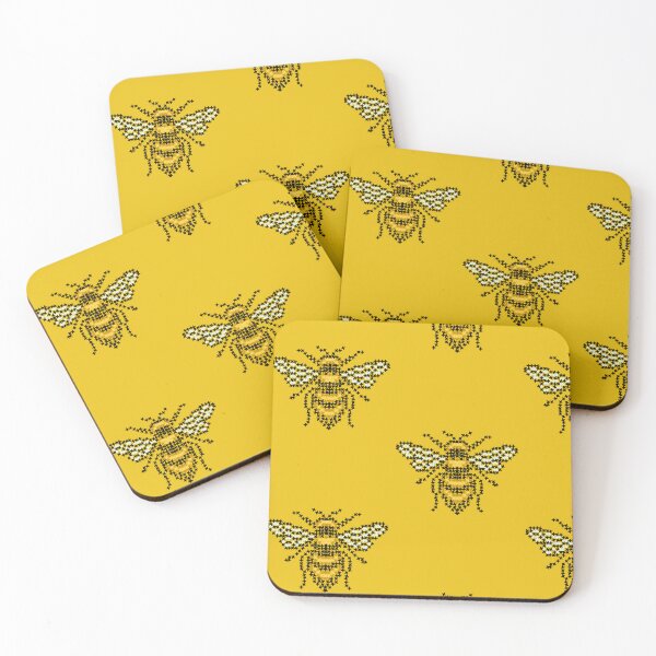Item preview, Stitched bee designed and sold by LeeAnnaRose96.