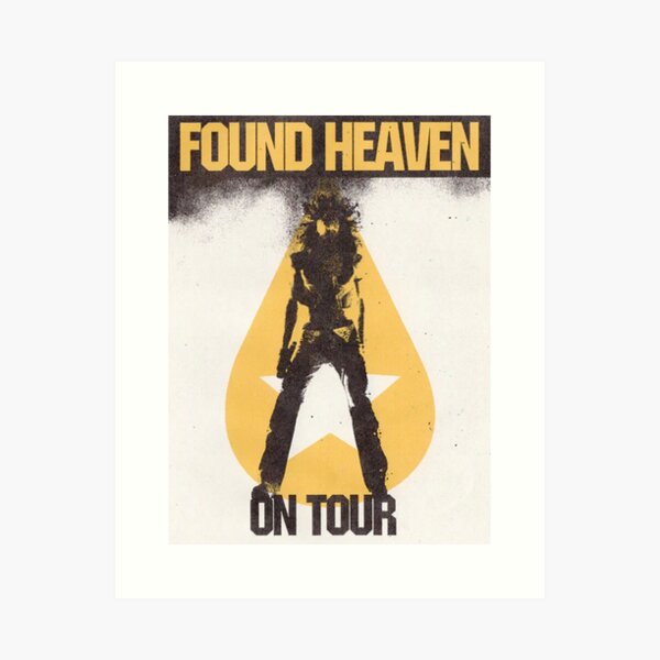 Item preview, Found Heaven On Tour Conan Gray Star Poster  designed and sold by aestheticqueen.