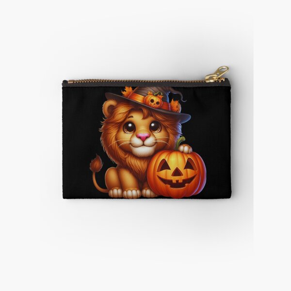 Item preview, The brave lion cub and his enchanted pumpkin designed and sold by AmigosFurEver.