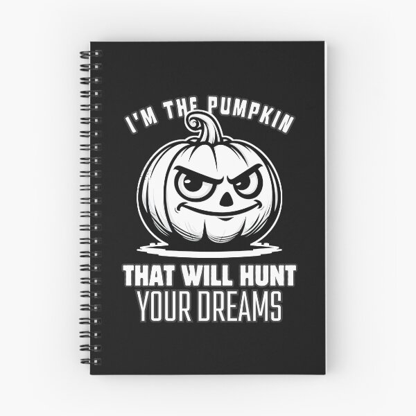 Item preview, Pumpkin Nightmare In Black And White designed and sold by SplashTastic.