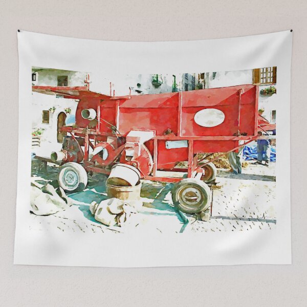 Item preview, Buckets and threshing machine designed and sold by Giuseppe Cocco.