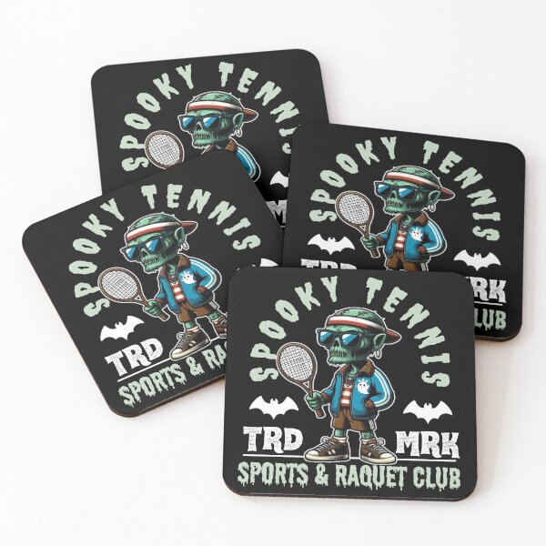 Item preview, Spooky tennis sports and Raquet club designed and sold by Peerless-Prime.