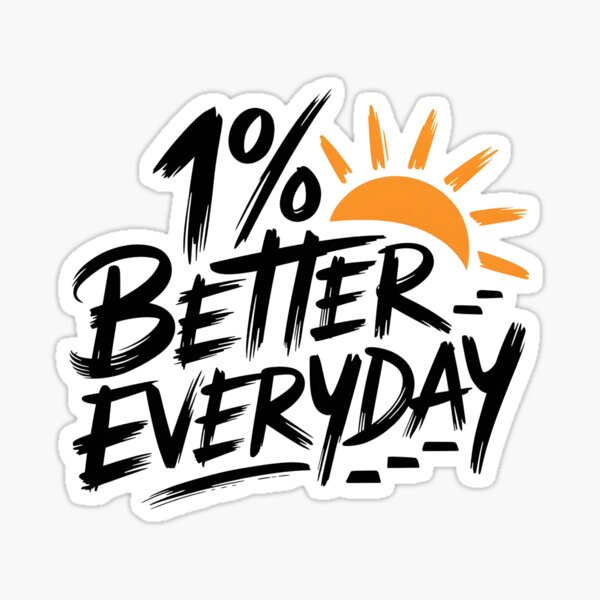 Item preview, 1% Better Everyday designed and sold by Peace-Matters.