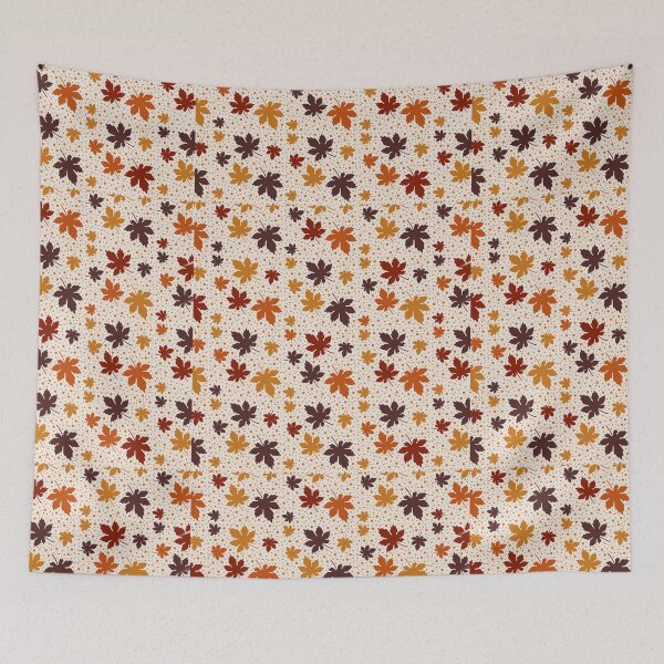 Item preview, Colored Maple Leaf Pattern, Maple Leaf Seamless Pattern designed and sold by KrissaEsme.