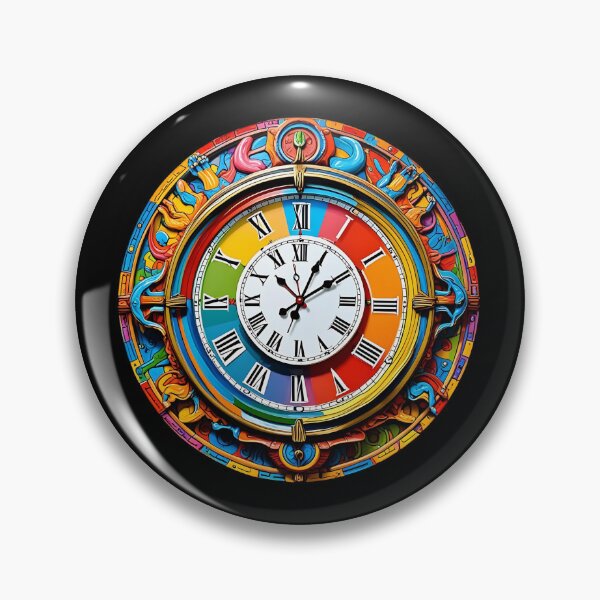 Item preview, Pop art clock designed and sold by Pflugart.
