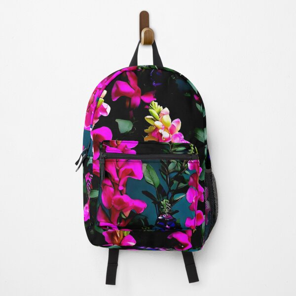 Item preview, A moody night garden scene featuring snapdragons designed and sold by Tchoice.
