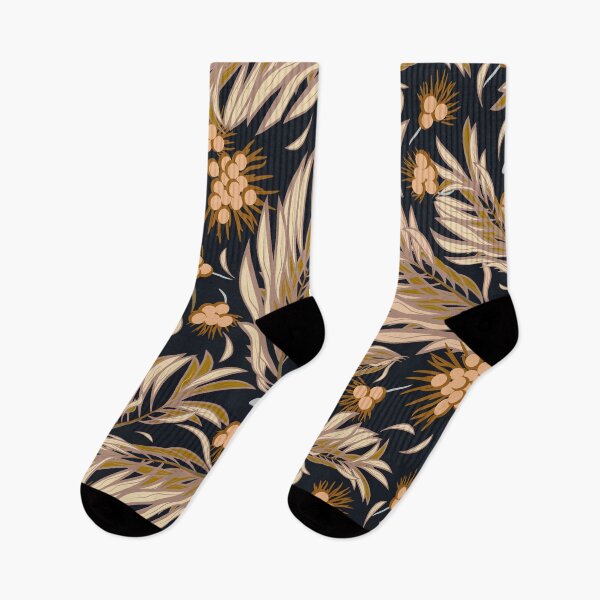 Item preview, Palm Branch, Beige on black background designed and sold by Alex  Blud.
