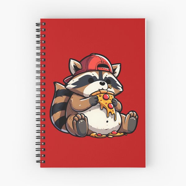 Item preview, RACCOON EATING PIZZA 2  designed and sold by justyna-s28.