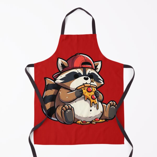 Item preview, RACCOON EATING PIZZA 2  designed and sold by justyna-s28.