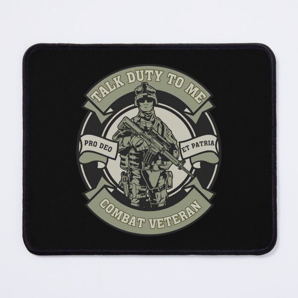 Item preview, Talk DUTY to Me - Combat Veteran  designed and sold by 1001Tees.net.