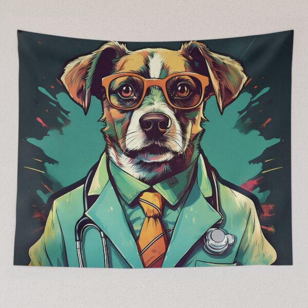 Artikelvorschau, Dogtor Lustiger Hundedoktor entworfen und verkauft von Boxing Kangaroo Retail Company.