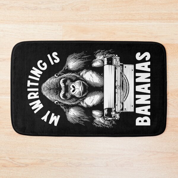 Item preview, Funny Writer Author Novelist My Writing Is Bananas Gorilla designed and sold by GrandeDuc.