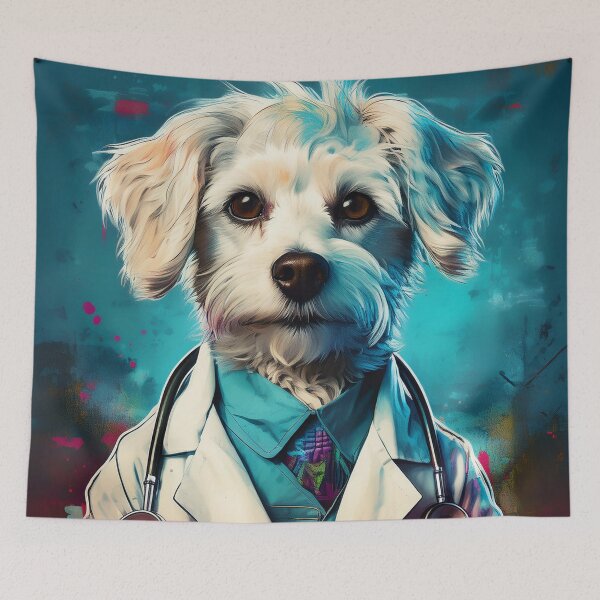 Artikelvorschau, Dogtor Lustiger Hundedoktor entworfen und verkauft von Boxing Kangaroo Retail Company.