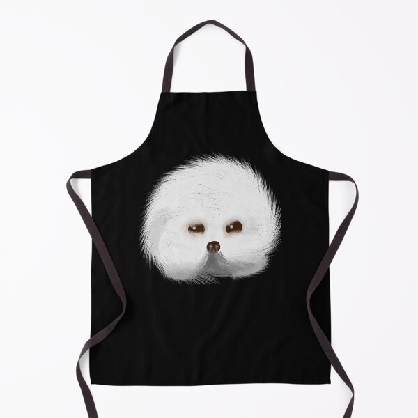 Item preview, Round, fluffy dog designed and sold by poonzapoon.