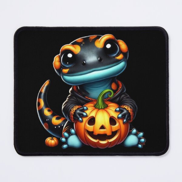Item preview, The Mystical Salamander and His Magic Pumpkin designed and sold by AmigosFurEver.