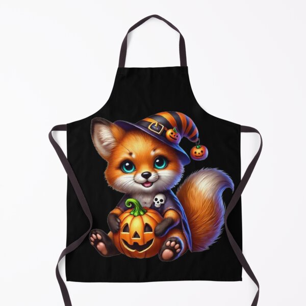 Item preview, The mischievous fox and his enchanted pumpkin designed and sold by AmigosFurEver.
