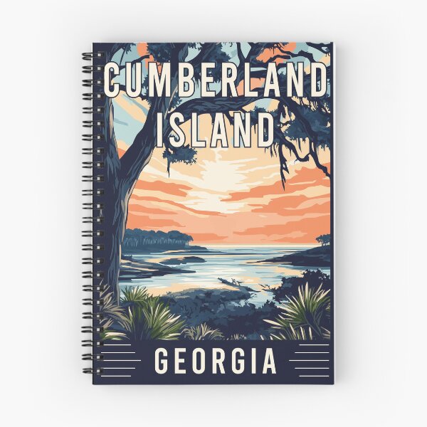 Item preview, Experience the Untouched Beauty of Cumberland Island in Georgia - Vintage Travel Art designed and sold by turtlestart.