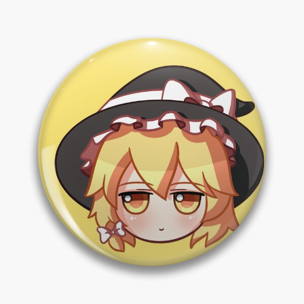 Item preview, Marisa Kirisame Chibi Fumo Face designed and sold by colorful-kitten.
