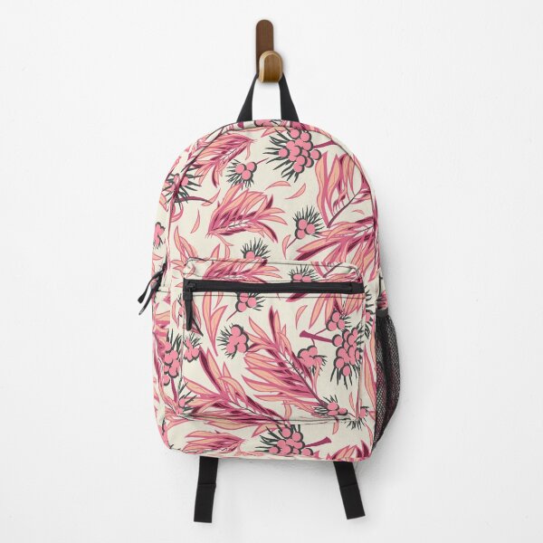 Item preview, Palm Branch, Coral on cream background designed and sold by Alex Blud.