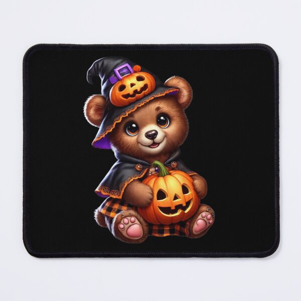 Item preview, The Bewitched Bear and His Fairy Pumpkin designed and sold by AmigosFurEver.