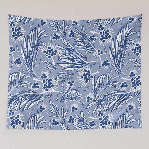 Item preview, Palm Branch, White and blue version designed and sold by Alex  Blud.