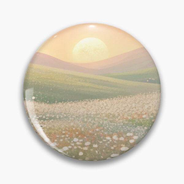 Item preview, aesthetic whimsical pastel daisy flower garden meadow designed and sold by rlav123.