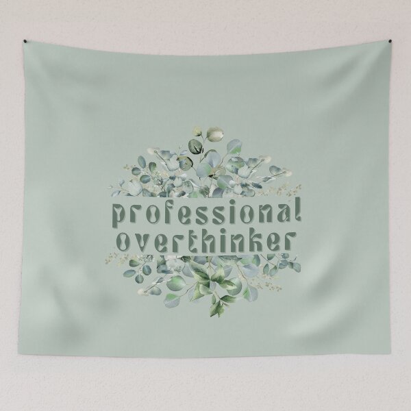 Item preview, Professional Overthinker designed and sold by FuryHive.