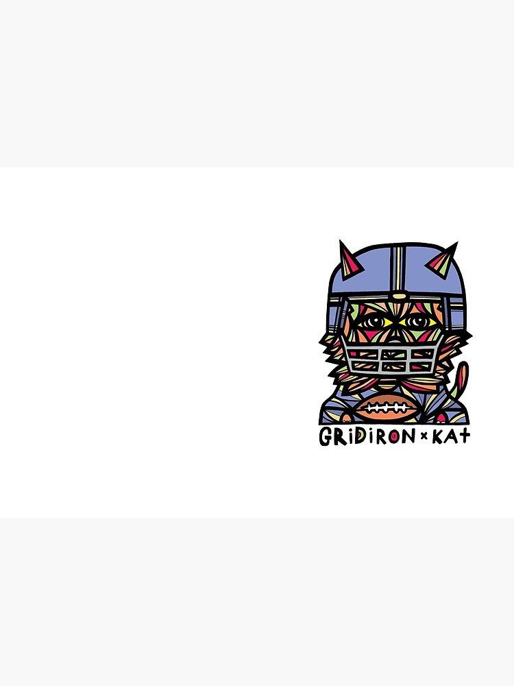 Thumbnail 3 of 3, Journal, "GridIron Kat" designed and sold by 631art.