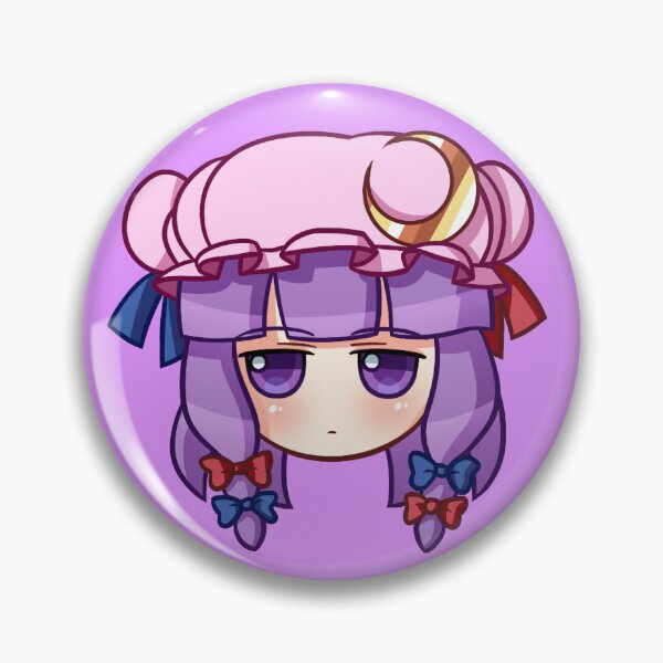 Item preview, Patchouli Knowledge Fumo Face designed and sold by colorful-kitten.