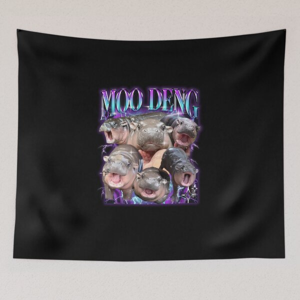 Item preview, Moo Deng Baby Hippo Bootleg Vintage designed and sold by Celestia1l24.