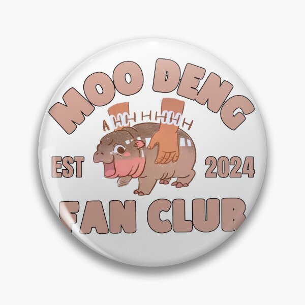 Item preview, Moo Deng Fan Club est 2024 designed and sold by Celestia1l24.