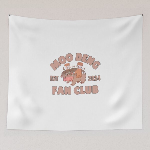 Item preview, Moo Deng Fan Club est 2024 designed and sold by Celestia1l24.