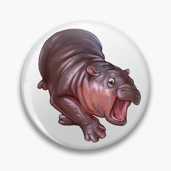 Item preview, Cute Baby Hippo Moo Deng designed and sold by Celestia1l24.
