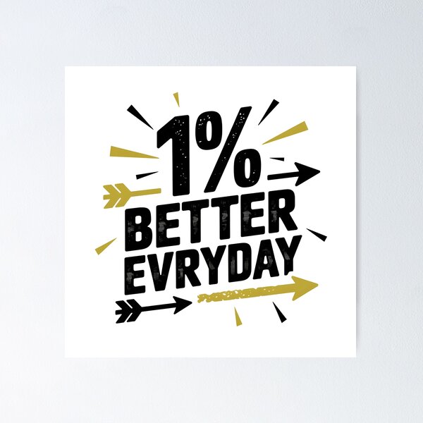 Item preview, 1% Better Everyday designed and sold by Peace-Matters.