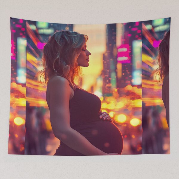 Item preview, Tranquil Glow at Dusk designed and sold by AI-Only Creations.