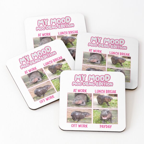 Item preview, My Mood Moo Deng Edition designed and sold by Celestia1l24.