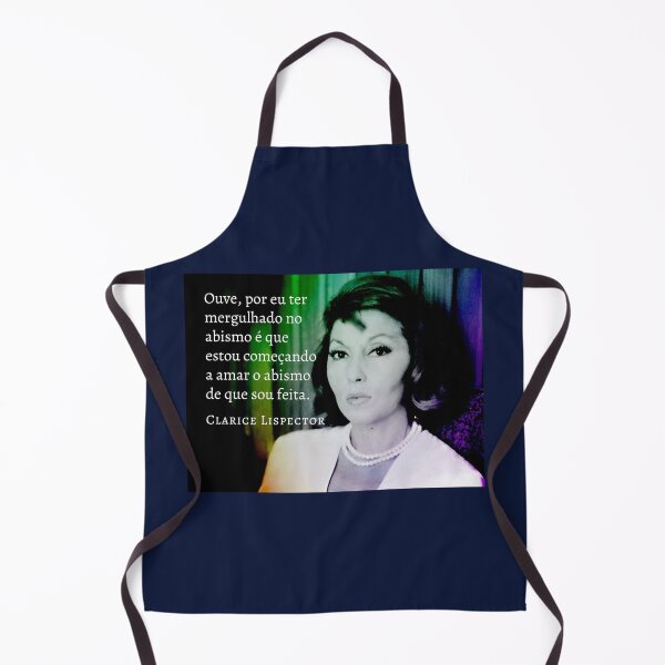 Item preview, Cita de Clarice Lispector: Ouve, por eu ter mergulhado no abismo é que estou começando a amar o abismo de que sou feita. designed and sold by artbleed.