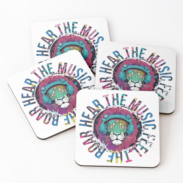 Item preview, Hear the Music feel the Roar designed and sold by RABANIZZ.