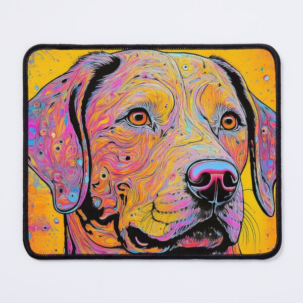 Item preview, Labrador Dog Colourful Marbled Style Pet Portrait designed and sold by Adam Regester.