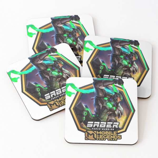 Item preview, Saber,  Force Warrior, ML, MLBB designed and sold by maxleengraphix.