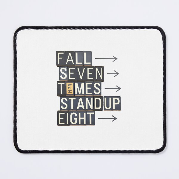 Item preview, Fall Seven Times, Stand up Eight designed and sold by Peace-Matters.