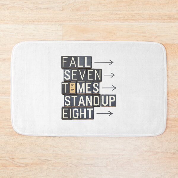 Item preview, Fall Seven Times, Stand up Eight designed and sold by Peace-Matters.